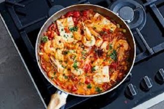 Γαρίδες σαγανάκι