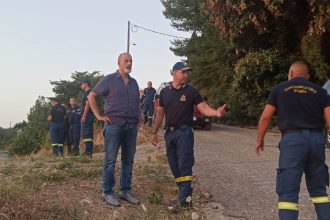 Χαράλαμπος Μπονάνος: Τρέχει ακόμη και για τις φωτιές στην Ηλεία