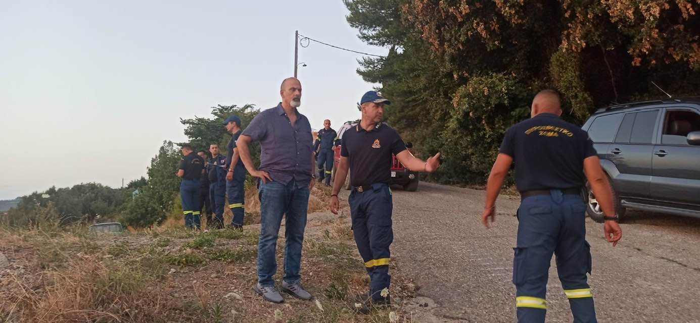 Χαράλαμπος Μπονάνος: Τρέχει ακόμη και για τις φωτιές στην Ηλεία