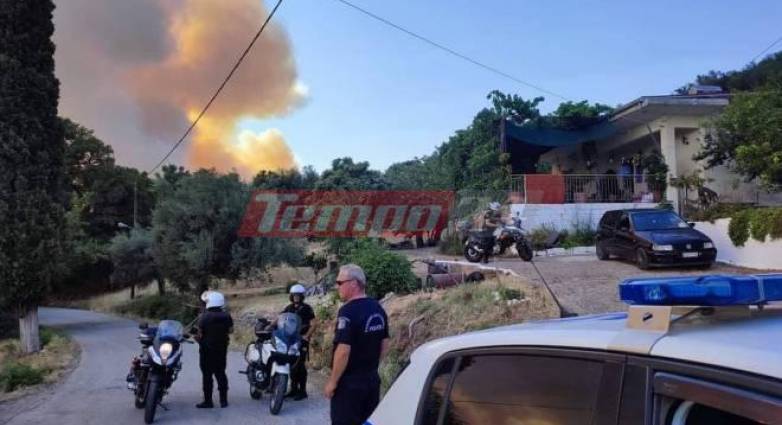 Υψηλός κίνδυνος πυρκαγιάς σήμερα σε Αχαΐα - Ηλεία ΧΑΡΤΗΣ