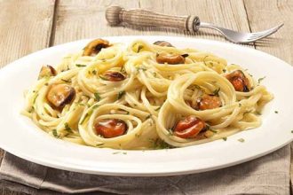 Σπαγγέτι με μύδια