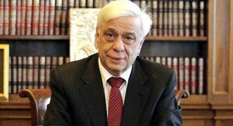 Ο Προκόπης Παυλόπουλος σήμερα στο Μεσολόγγι