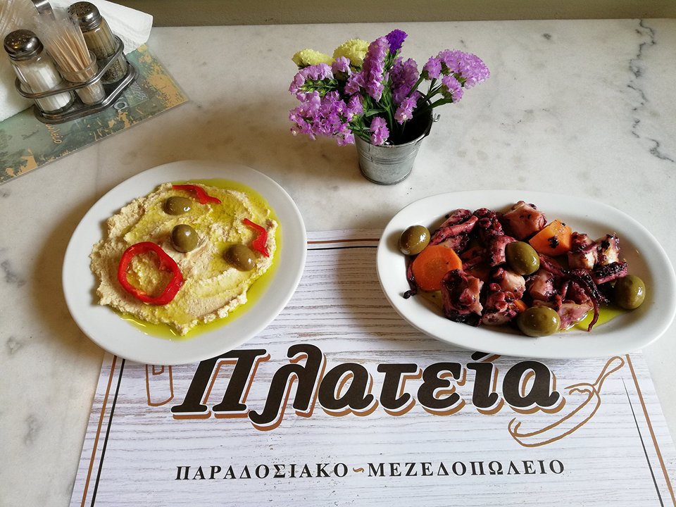 Παραδοσιακό ουζερί "Πλατεία": Μ. Εβδομάδα με λαχταριστά νηστίσιμα