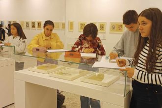 Γυμνάσιο Σαραβαλίου: Οι μαθητές πήγαν στη Δημοτική Πινακοθήκη (ΦΩΤΟ)