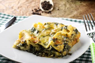 Λαζάνια με σπανάκι