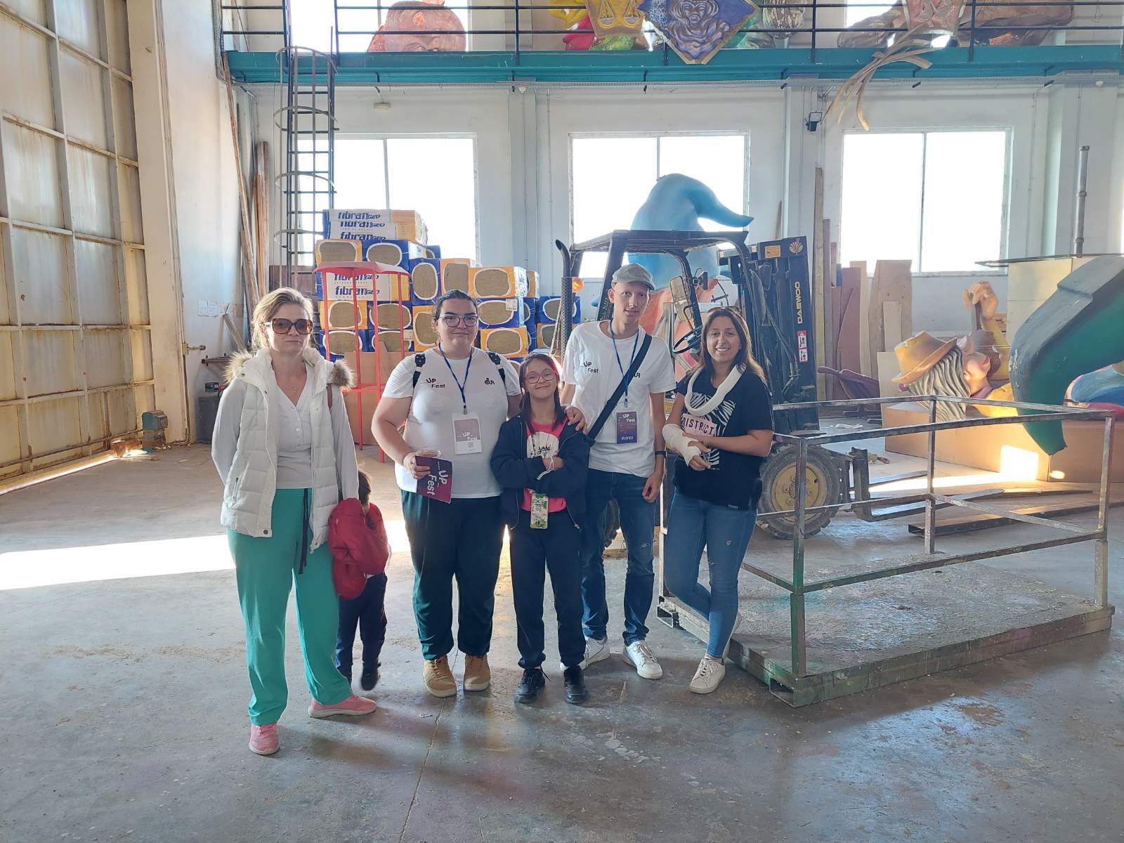 Πρωτοετείς φοιτητές του Πανεπιστημίου Πατρών στο Καρναβαλικό Εργαστήρι