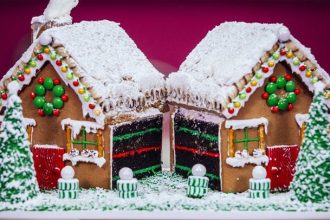 Φτιάξτε μπισκοτόσπιτο με ζαχαρωτά που ξετρελαίνει μικρούς και μεγάλους!