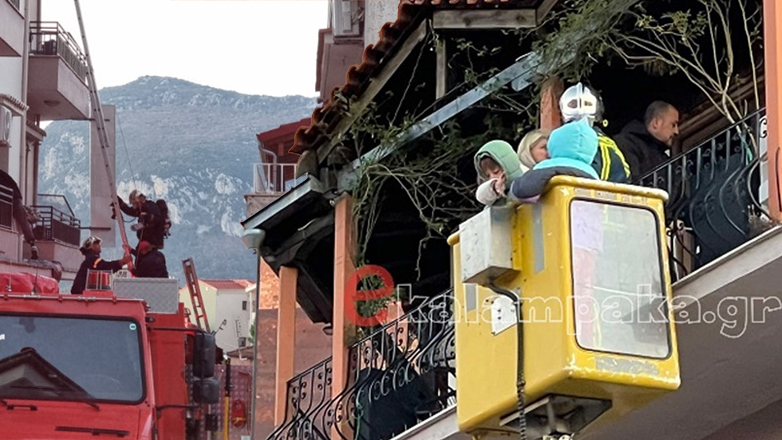 Τραγωδία στην φωτιά στο ξενοδοχείο στην Καλαμπάκα - Νεκρός 55χρονος που πήδηξε στο κενό για να σωθεί