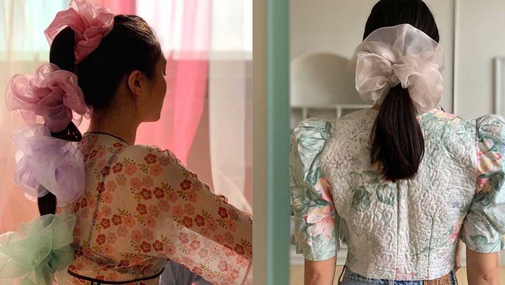 Τα scrunchies από oργάντζα είναι το νέο big trend!