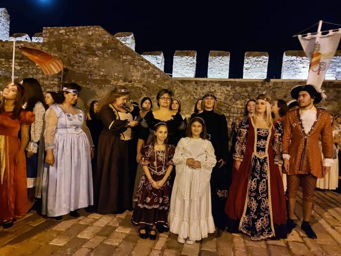 Τελευταία πρόβα πριν την αναπαράσταση της Ναυμαχίας της Ναυπάκτου - Βίντεο