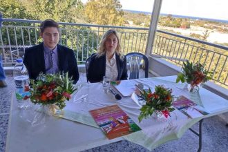 Παρουσίαση του βιβλίου της Σοφίας Καυκοπούλου στα γραφεία του συλλόγου "Πείρος"