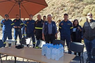 Ο Χαράλαμπος Μπονάνος παρακολούθησε από κοντά άσκηση της 6ης ΕΜΑΚ