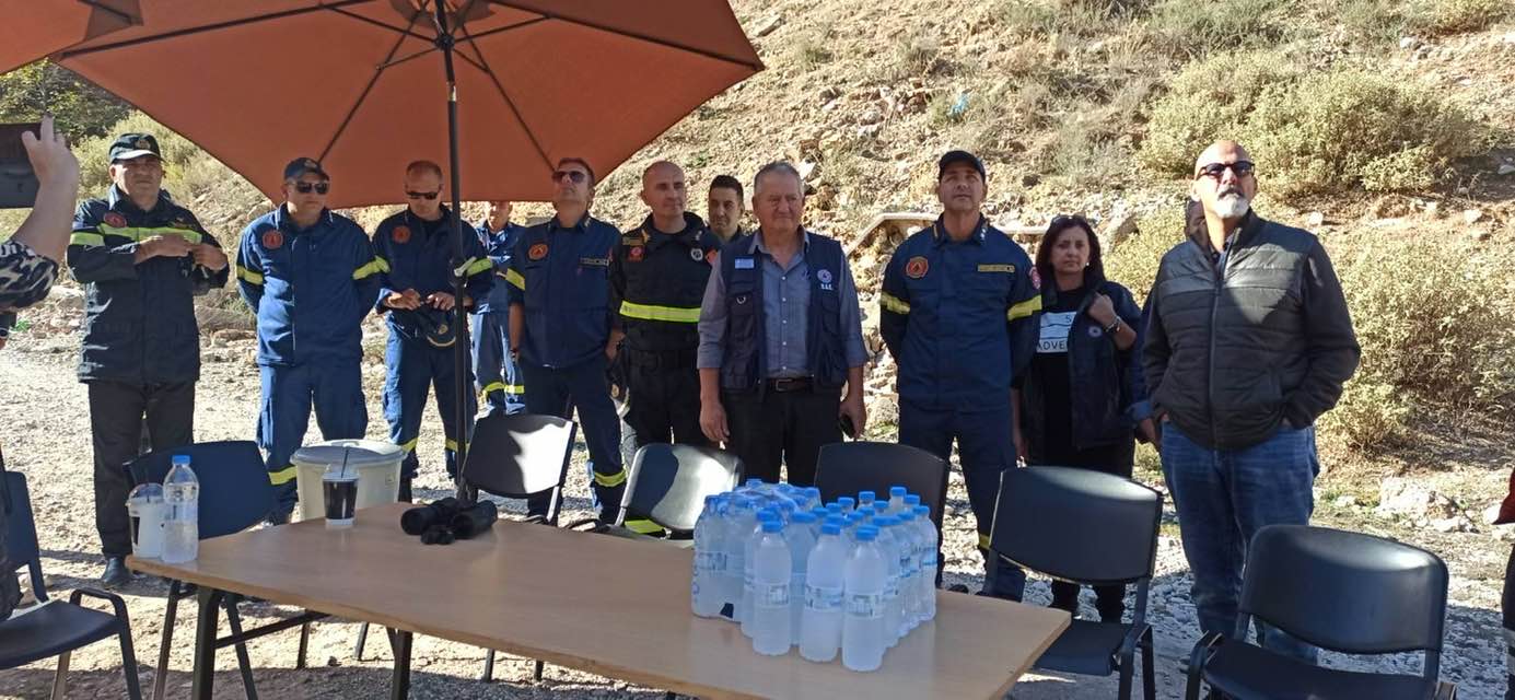 Ο Χαράλαμπος Μπονάνος παρακολούθησε από κοντά άσκηση της 6ης ΕΜΑΚ