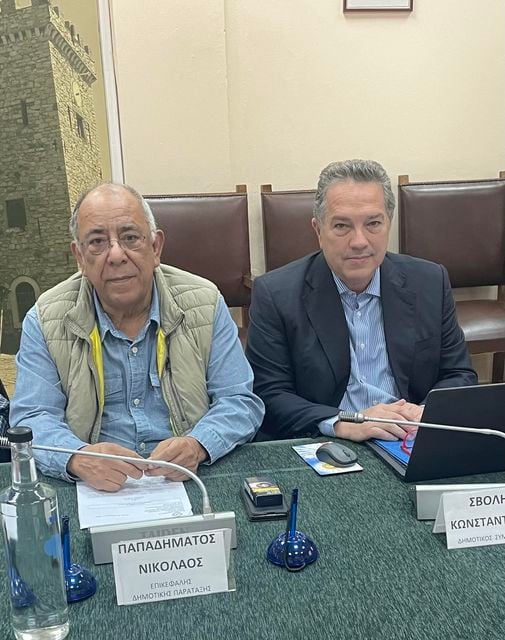 Ο Κ. Σβόλης από σήμερα επικεφαλής της παράταξης στο Δημοτικό Συμβούλιο - Σε κλίμα συγκίνησης η αποχώρηση Παπαδημάτου