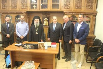 Η παράταξη "Πάτρα Ενωμένη" στον Μητροπολίτη κ. Χρυσόστομο