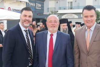 Στην υποδοχή του Μητροπολίτη Αιτωλίας και Ακαρνανίας η παράταξη «Δυτική Ελλάδα - Δικαίωμα στην Πρόοδο»