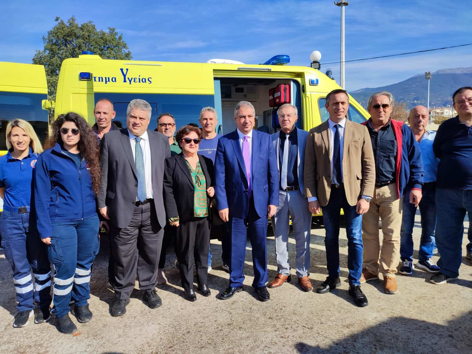 6η ΥΠΕ: 20 νέα υπερσύγχρονα ασθενοφόρα παραδόθηκαν σε υγειονομικές μονάδες της Περιφέρειας Πελοποννήσου