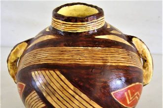 Εκθεση του Παναγιώτη Χαλούλου στην Πάτρα: Zωγραφική σε νεροκολοκύθες