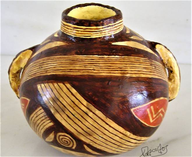 Εκθεση του Παναγιώτη Χαλούλου στην Πάτρα: Zωγραφική σε νεροκολοκύθες