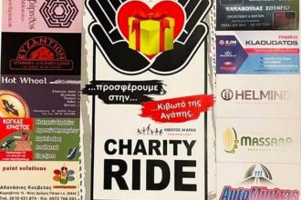 Μοτοσυκλετιστικός Ομιλος Πάτρας: Eκδήλωση προσφοράς για την Κιβωτό της Αγάπης