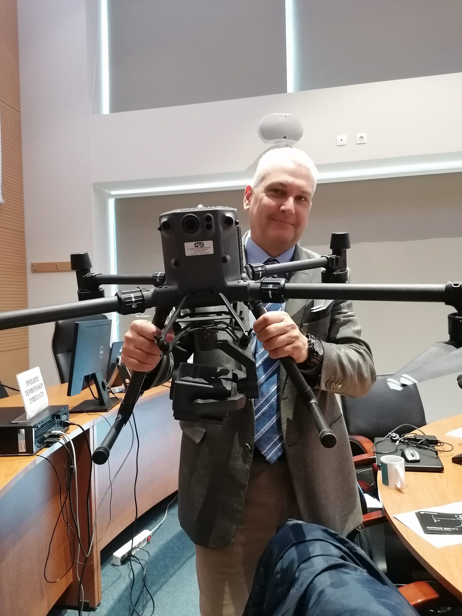 Φωκίων Ζαΐμης: Ήλθαν drones για την προστασία μας