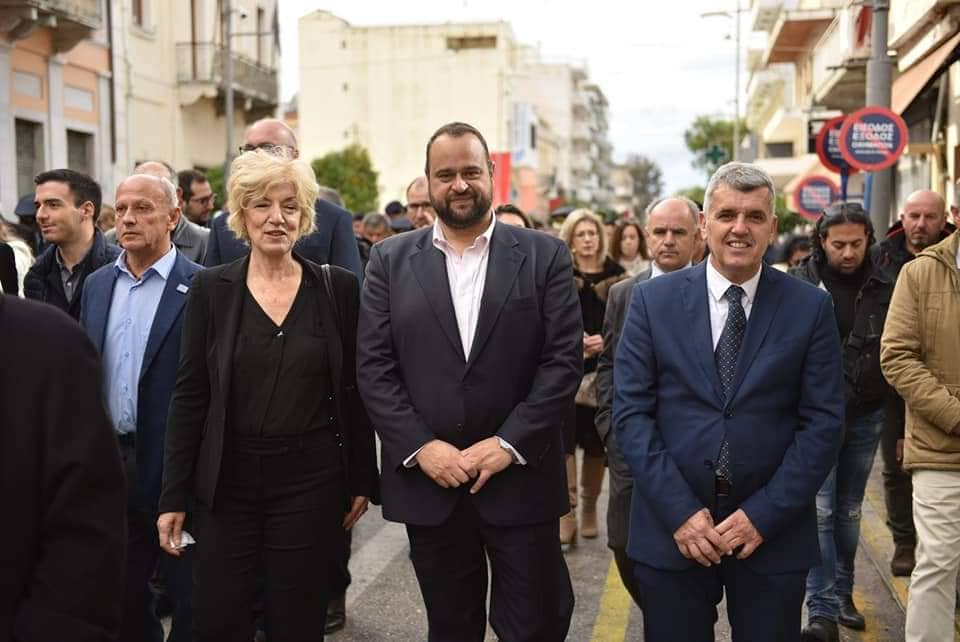 Γιώργος Κυριακόπουλος: Ολοι μαζί τιμήσαμε τον Πολιούχο