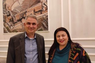 Συνάντηση Τόνιας Παπαλεξάτου με Σαχινίδη