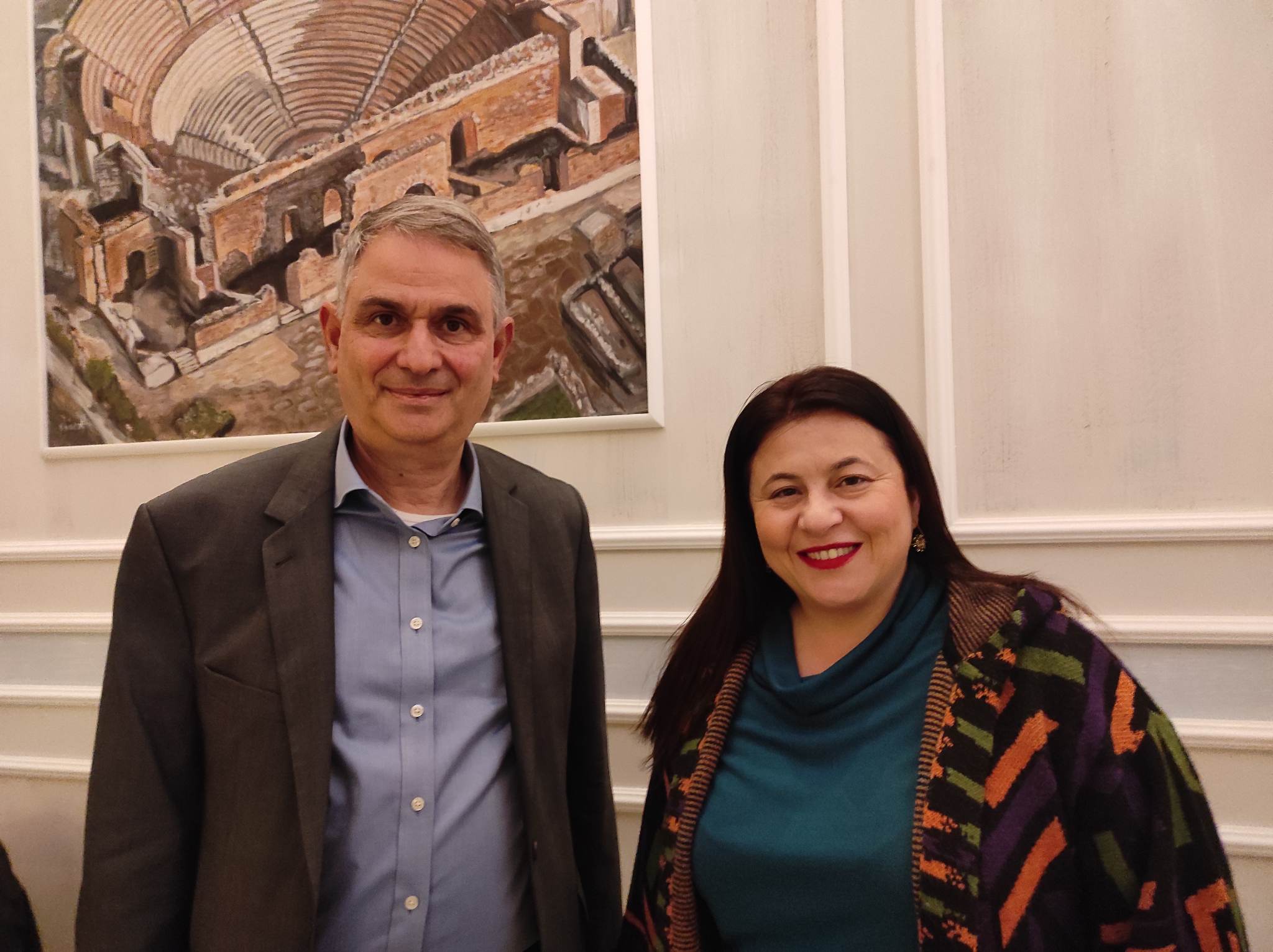 Συνάντηση Τόνιας Παπαλεξάτου με Σαχινίδη