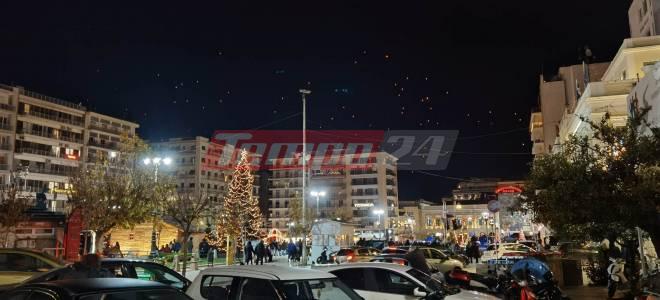 Αιωρούμενα φαναράκια φώτισαν το νυχτερινό ουρανό της Πάτρας - ΦΩΤΟ & ΒΙΝΤΕΟ