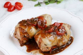 Λαχταριστό κοτόπουλο caprese