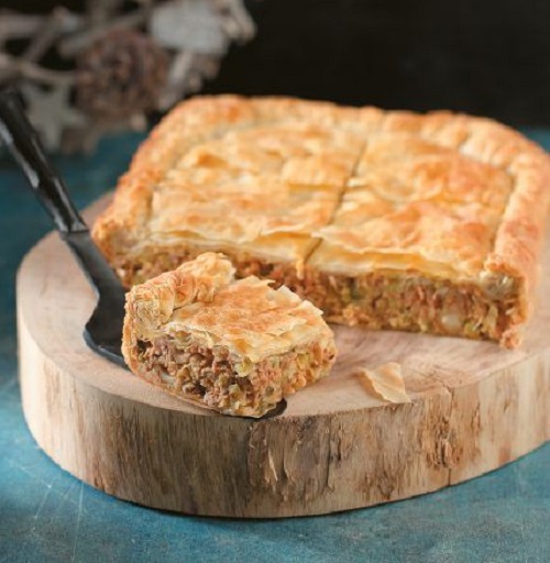 Κιμαδόπιτα με πράσο