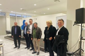 Σία Αναγνωστοπούλου: Στην παρουσίαση του βιβλίου του Νίκου Παρασκευόπουλου