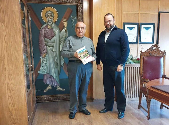 Συνάντηση Αϊβαλή με τον Πρύτανη του Πανεπιστημίου Πατρών Χρήστο Μπούρα