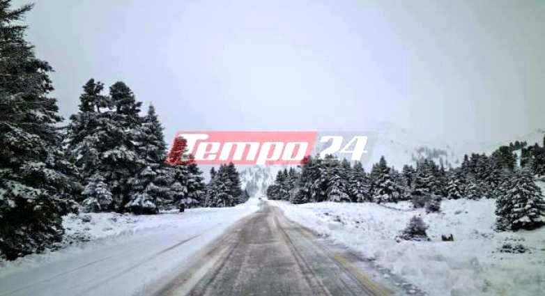 Αχαΐα: Πού χρειάζονται αντιολισθητικές αλυσίδες λόγω παγετού