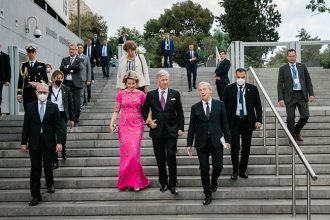 Στο Μουσείο της Ακρόπολης το βασιλικό ζεύγος του Βελγίου