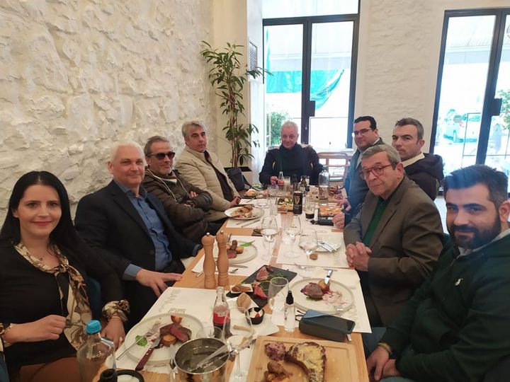 Φωκίων Ζαΐμης: Κουβέντα με δημοσιογράφους