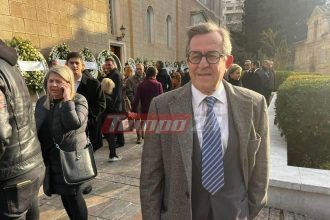 Στην κηδεία του τέως βασιλιά ο Νίκος Νικολόπουλος ΦΩΤΟ