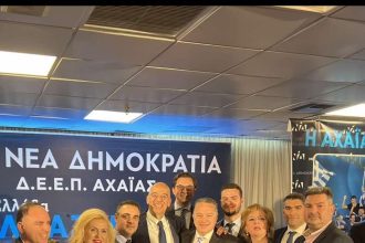 Ο Κώστας Σβόλης με το Νίκο Δένδια