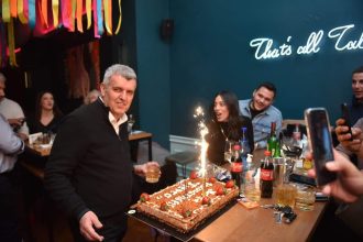 Τα γενέθλιά του γιόρτασε ο Γιώργος Κυριακόπουλος