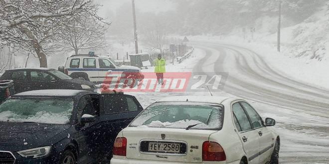 Κακοκαιρία "Μπάρμπαρα" - Αχαΐα: Κατολισθήσεις και κλειστοί δρόμοι στα ορεινά των Καλαβρύτων - Δείτε που υπάρχουν προβλήματα (ΦΩΤΟ + ΝΕΟΤΕΡΑ)