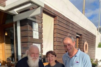 Ο Αρχιεπίσκοπος στην Πάτρα - Που γευμάτισε