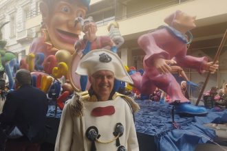 Ο Γιώργος Κυριακόπουλος καρναβαλιστής