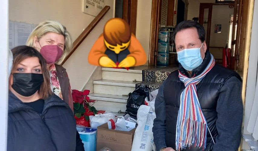 Φάρμακα στο Άσυλο Ανιάτων παρέδωσε ο Ασημάκης Παπαδάτος Μέντης