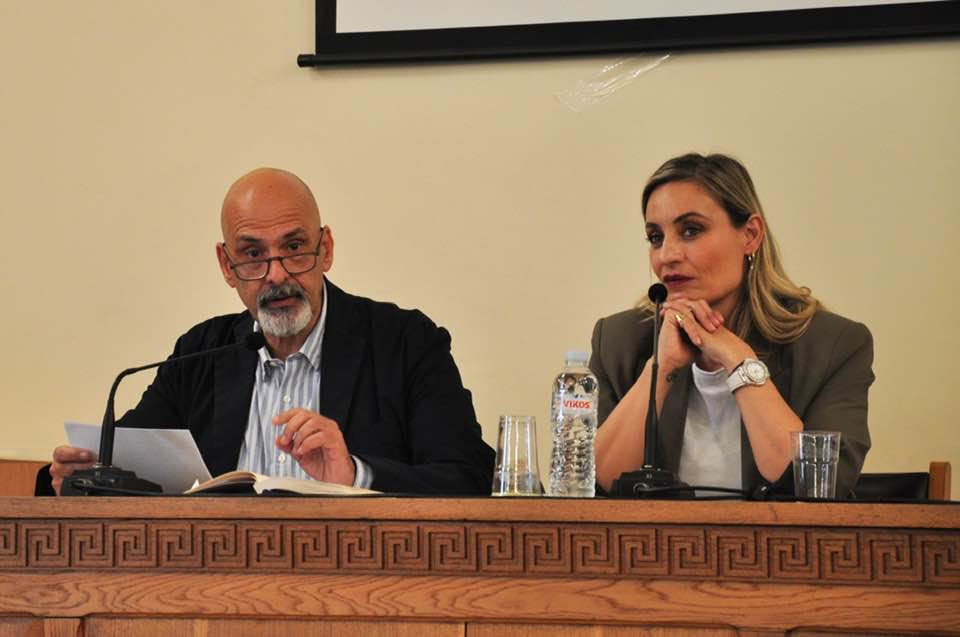 Ο Χαράλαμπος Μπονάνος μας παρουσίασε τη συγγραφέα Ελεονώρα Μελέτη