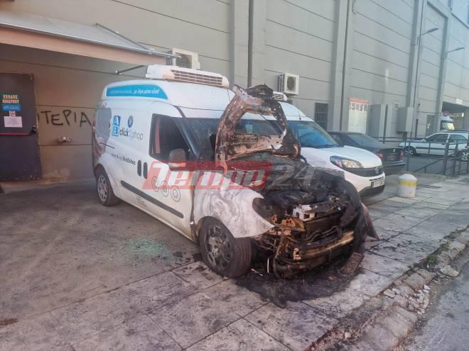 Πάτρα: Καταδρομική επίθεση αντιεξουσιαστών με επτά "χτυπήματα" - Έκαψαν βανάκι, έσπασαν ΑΤΜ - Έγιναν προσαγωγές