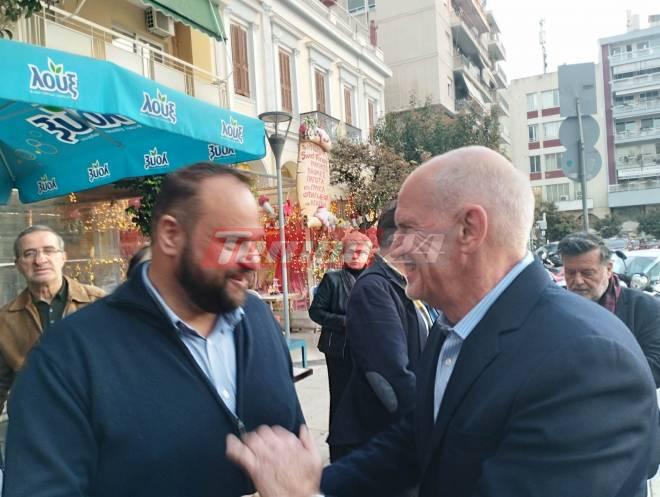 Ο Γιώργος Παπανδρέου "έδειξε" Βασίλη Αϊβαλή