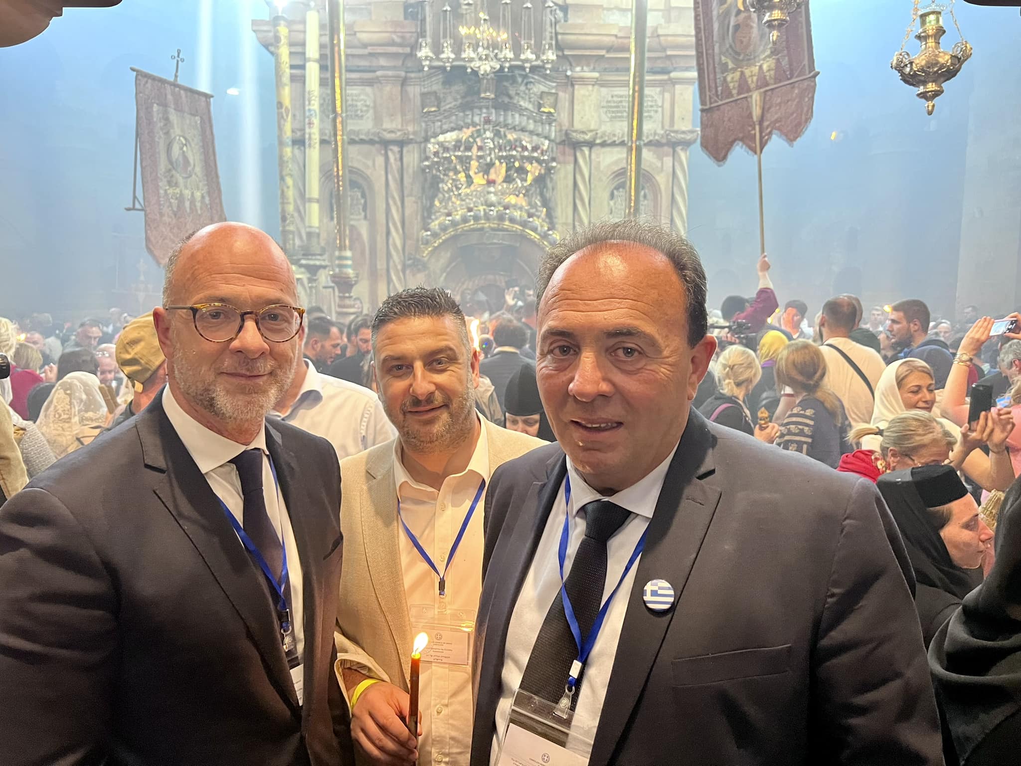 Δύο Αντιπεριφερειάρχες στα Ιεροσόλυμα