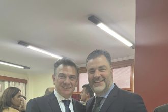 Ο Σπύρος Σκιαδαρέσης στις εκδηλώσεις για την έξοδο του Μεσολογγίου