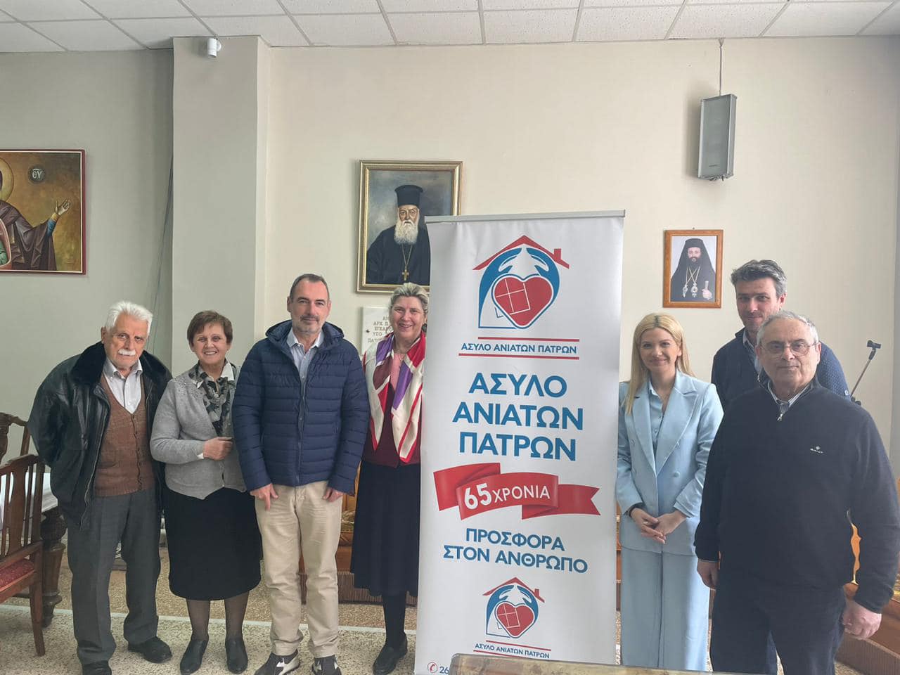 Ανδρέας Κατσανιώτης: Επίσκεψη στο Άσυλο Ανιάτων