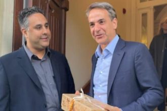 Ο Πρωθυπουργός και η σύζυγός του συναντήθηκαν με τους αστυνομικούς της Αχαΐας